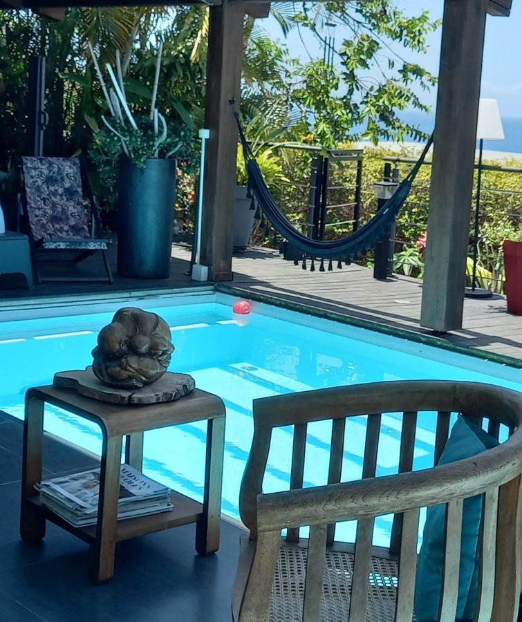 Suite Indigo Jacuzzi Prive Piscine Vue Mer Acces Cuisine Laverie Saint Pierre Zewnętrze zdjęcie