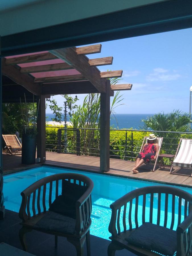 Suite Indigo Jacuzzi Prive Piscine Vue Mer Acces Cuisine Laverie Saint Pierre Zewnętrze zdjęcie